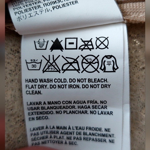 🥂 BEBE Gold Sequin Peplum Top - Picture 8 of 10